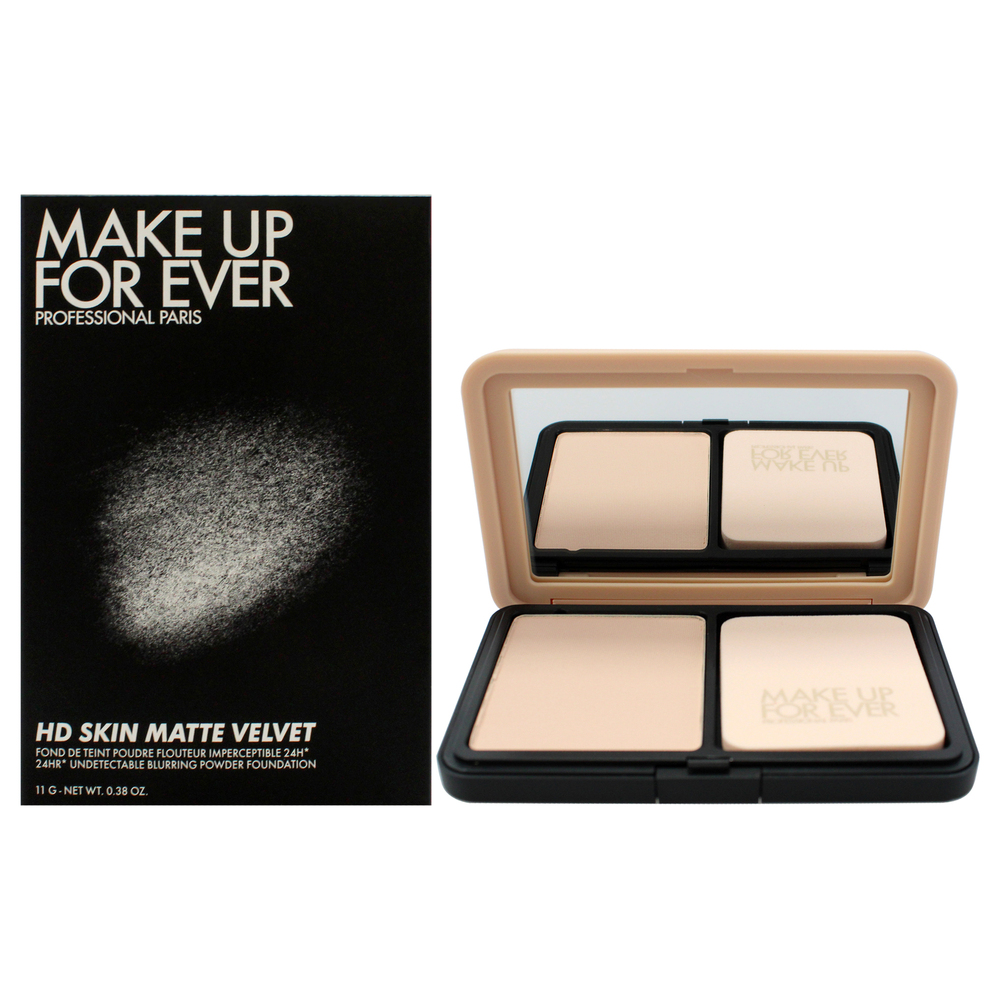 HD Skin Matte Velvet Powder Foundation - 1N00 Alabaster Make Up For Ever 0.38 oz